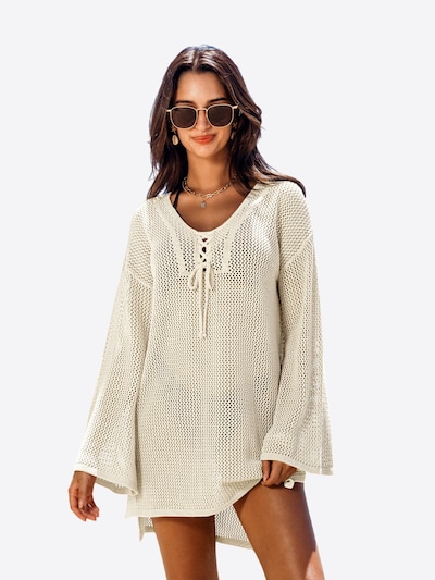 Cupshe Beach Dress in 40 in Beige, Item view