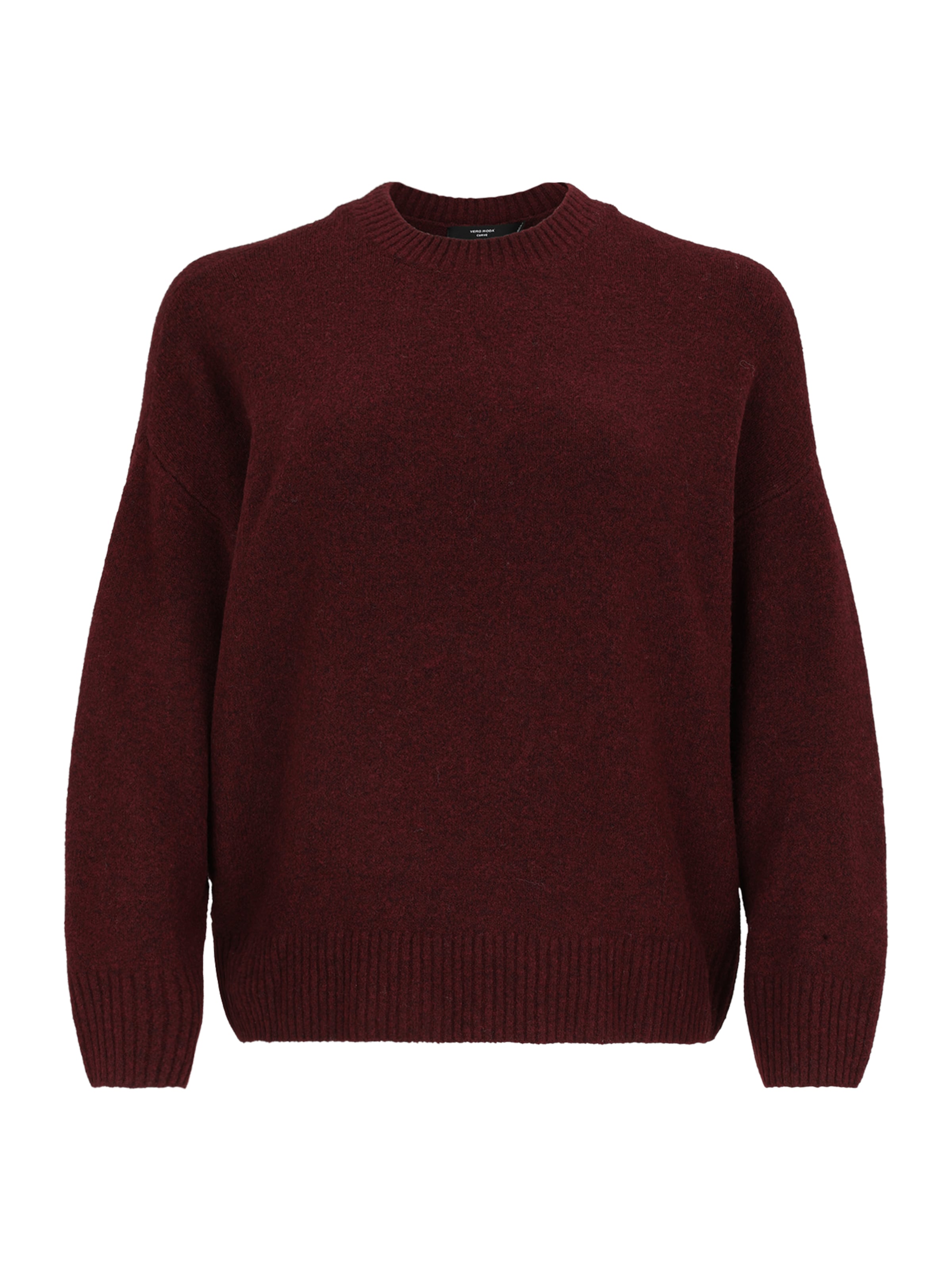 Pull-over 'VMCBoom' Vero Moda Curve en rouge : devant