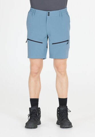 Whistler Regular Workout Pants in Blue: front