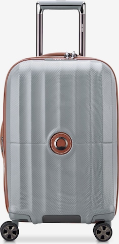 Valisette 'St. Tropez' Delsey Paris en argent : devant