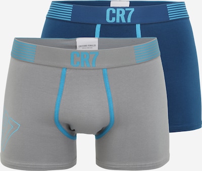 CR7 - Cristiano Ronaldo Boxershorts in de kleur Navy / Hemelsblauw / Grijs, Productweergave