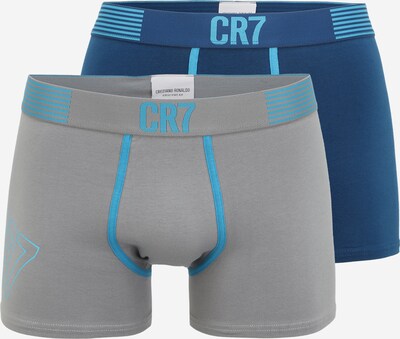 Boxeri CR7 - Cristiano Ronaldo pe bleumarin / azuriu / gri, Vizualizare produs
