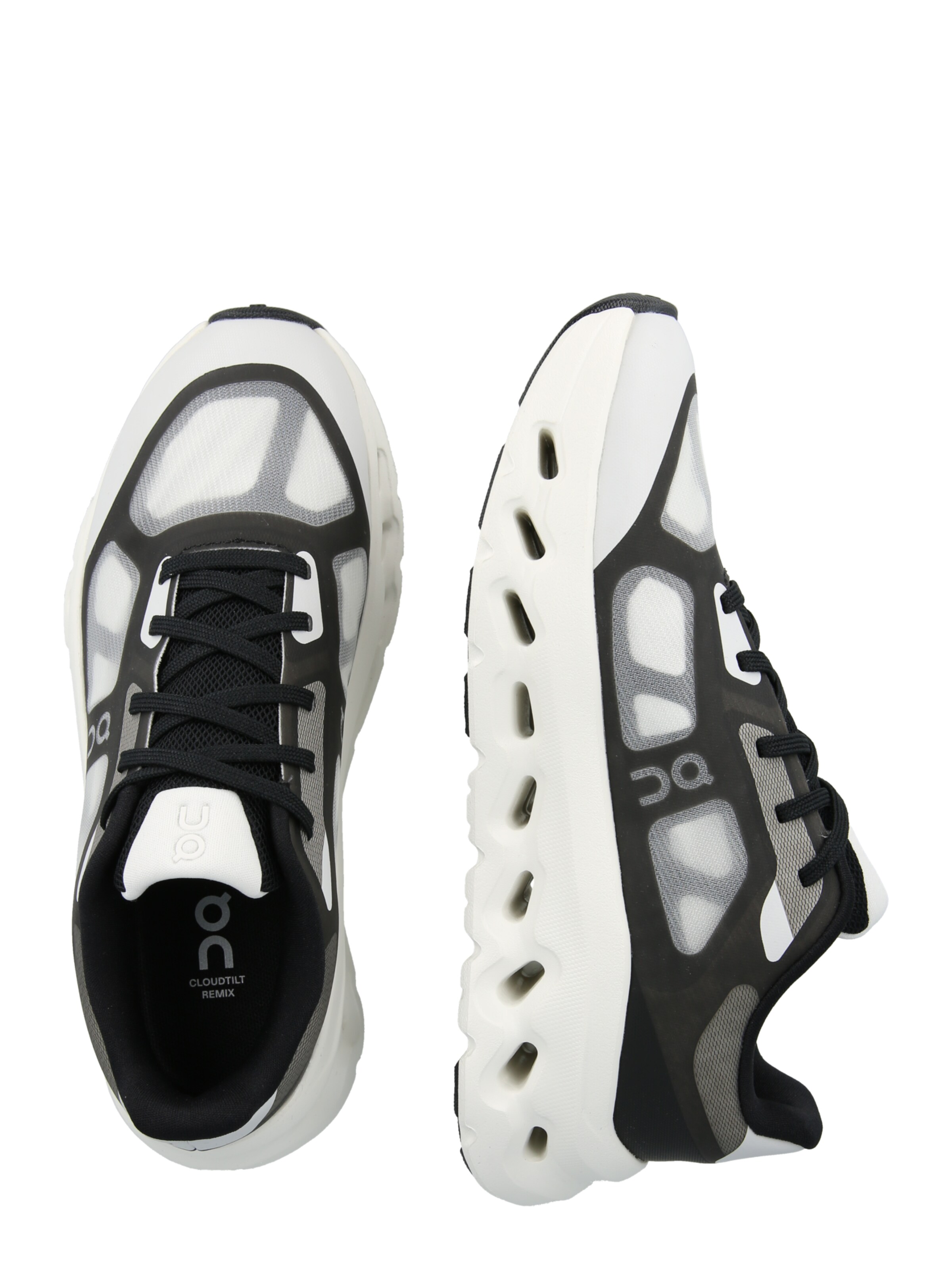 On Platform trainers 'Cloudtilt Remix' in Black