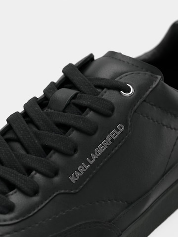 Karl Lagerfeld Σνίκερ χαμηλό σε μαύρο
