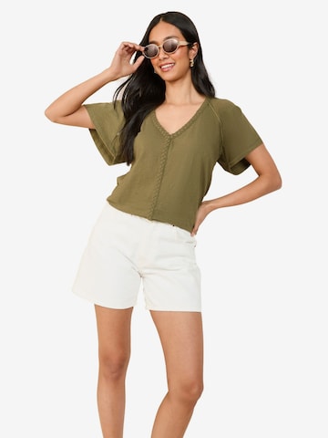 Friends Like These Tunic in Green: front