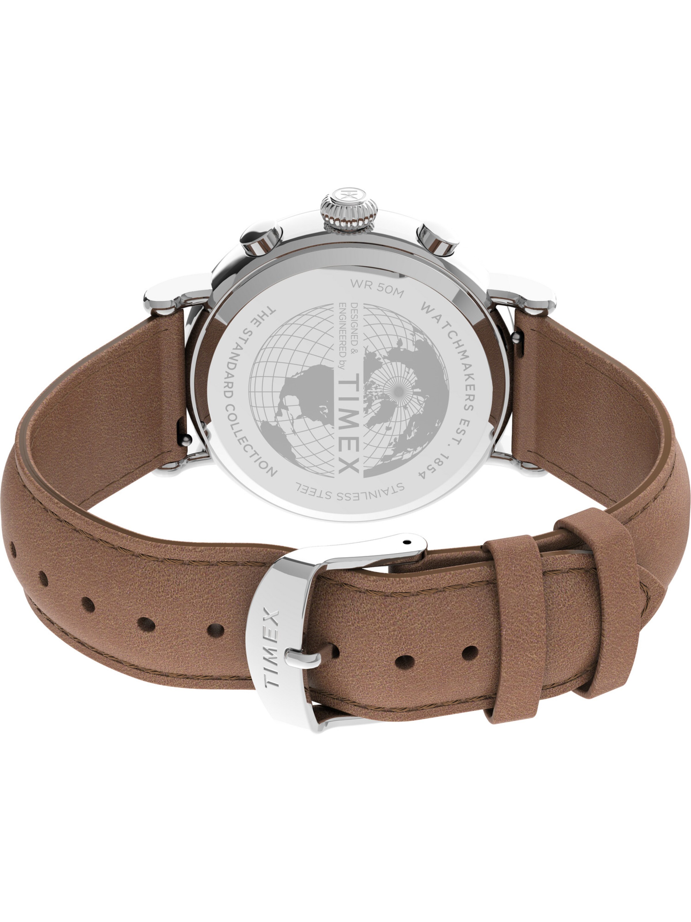 TIMEX Analogt ur 'Standard Essential Collection' i brun