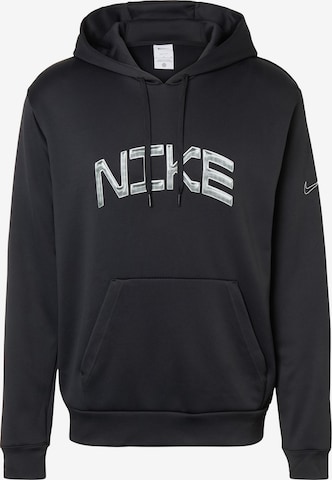 NIKE Urheilullinen collegepaita 'FLEX' värissä musta: etupuoli