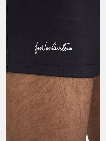 Jan Vanderstorm Swim Trunks ' Malick ' in Black