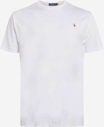 Polo Ralph Lauren Big & Tall Shirt in White: front