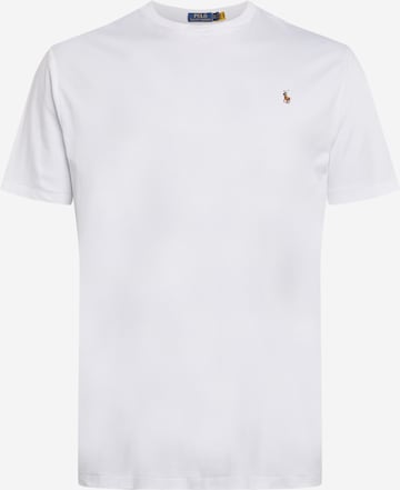 T-Shirt Polo Ralph Lauren Big & Tall en blanc : devant