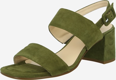 Högl Escarpins à bride arrière en kaki, Vue avec produit