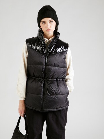 Gilet 'SARAH' Pepe Jeans en noir : devant