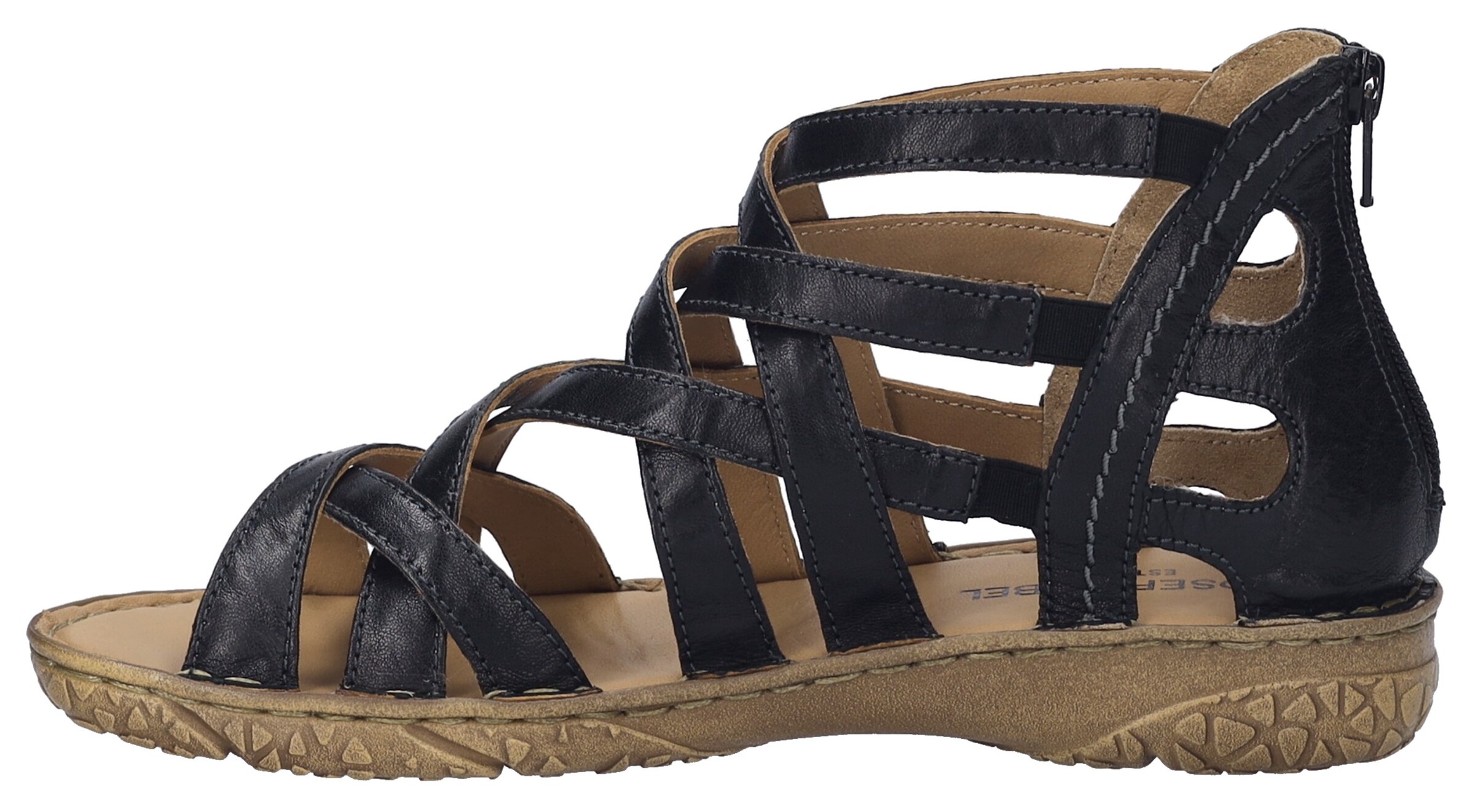 JOSEF SEIBEL Sandaal in Zwart