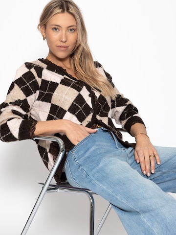 SASSYCLASSY Knit cardigan in Brown