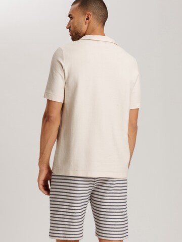 T-Shirt ' Loungy Summer ' Hanro en beige