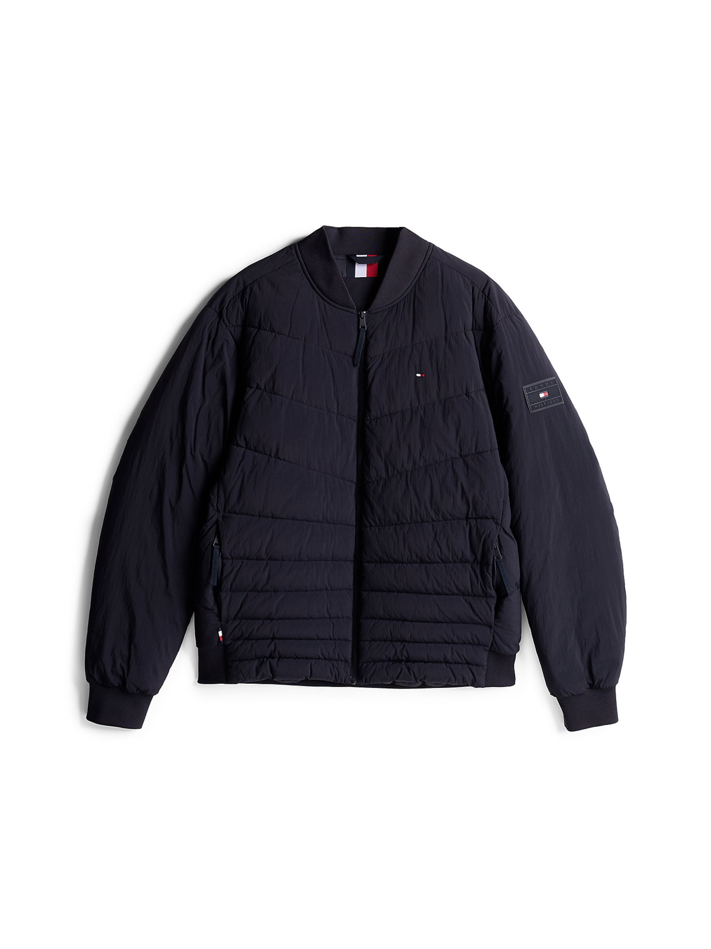 TOMMY HILFIGER Between-season jacket in Blue: front