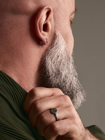 REYTEL Earring 'VEGVISIR' in Silver