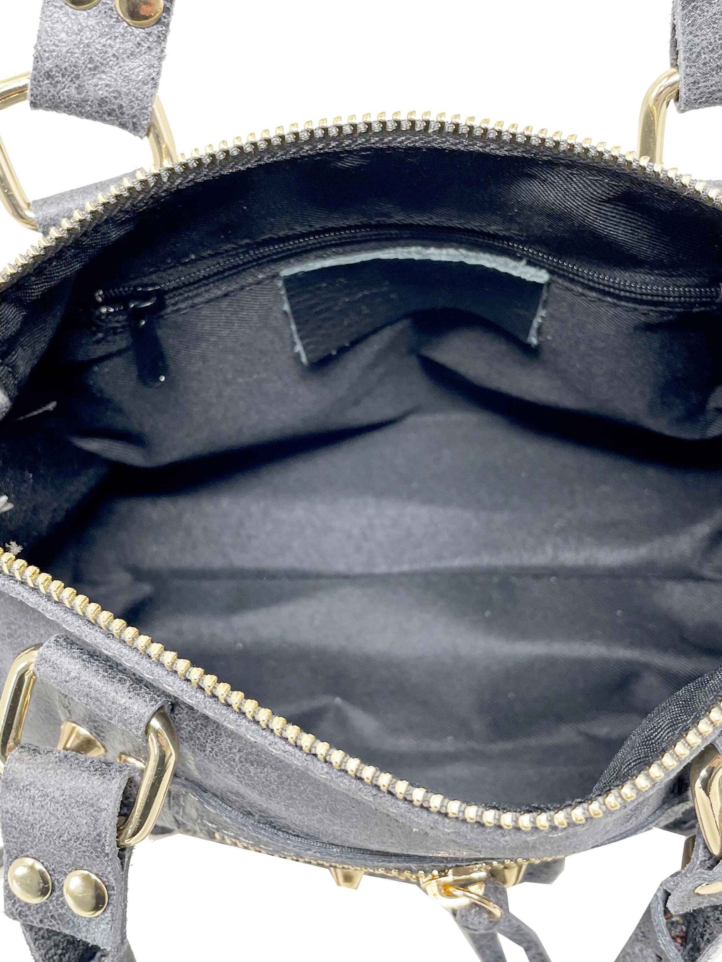 CHICCA BORSE Handtasche in Grau