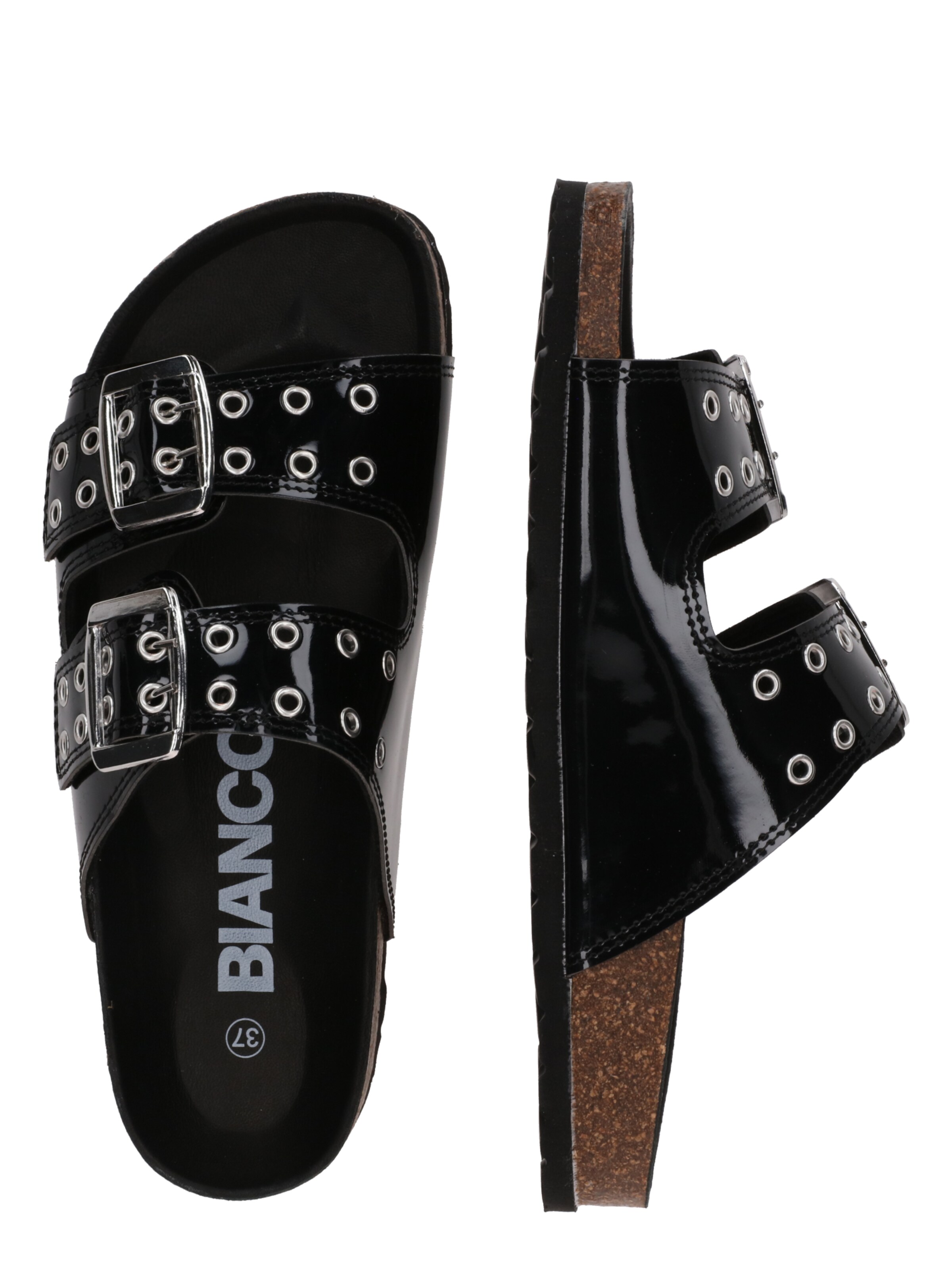 Bianco - Zapatos abiertos 'MIAMI' en negro