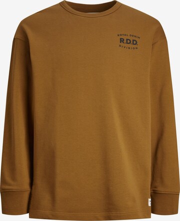 R.D.D. ROYAL DENIM DIVISION Sweatshirt i brun: forside