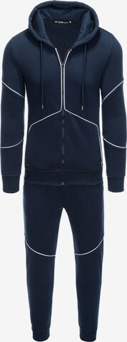 Ombre Tracksuit 'Z60' in Blue: front