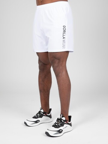 Gorilla Wear Regular Broek 'Clarkson' in Wit