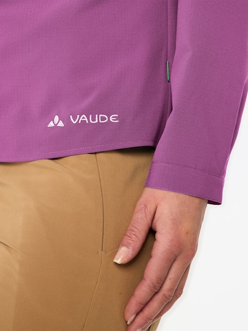 VAUDE Multifunctionele blouse 'Rosemoor' in Roze