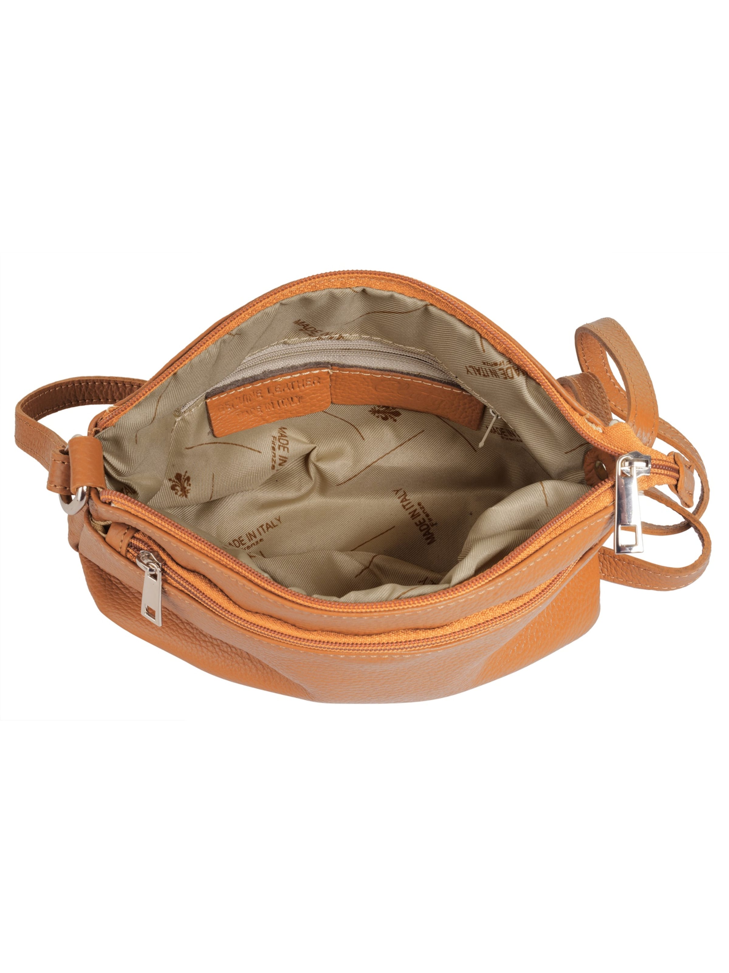 Sac à bandoulière Cluty en orange
