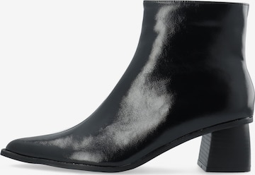 Bianco - Botas de tobillo 'Leonora' en negro: frente