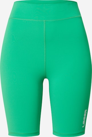 LeGer by Lena Gercke Skinny Workout Pants 'Anian' in Green: front