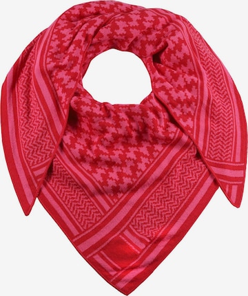 Foulard 'Liv' Zwillingsherz en rouge : devant