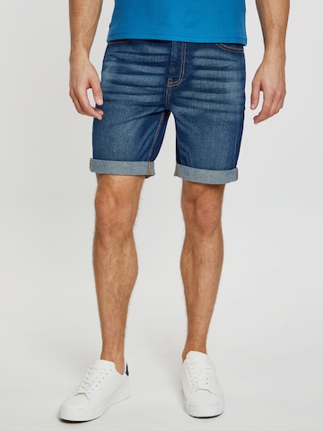 Threadbare Regular Jeans 'Burt' i blå: forside