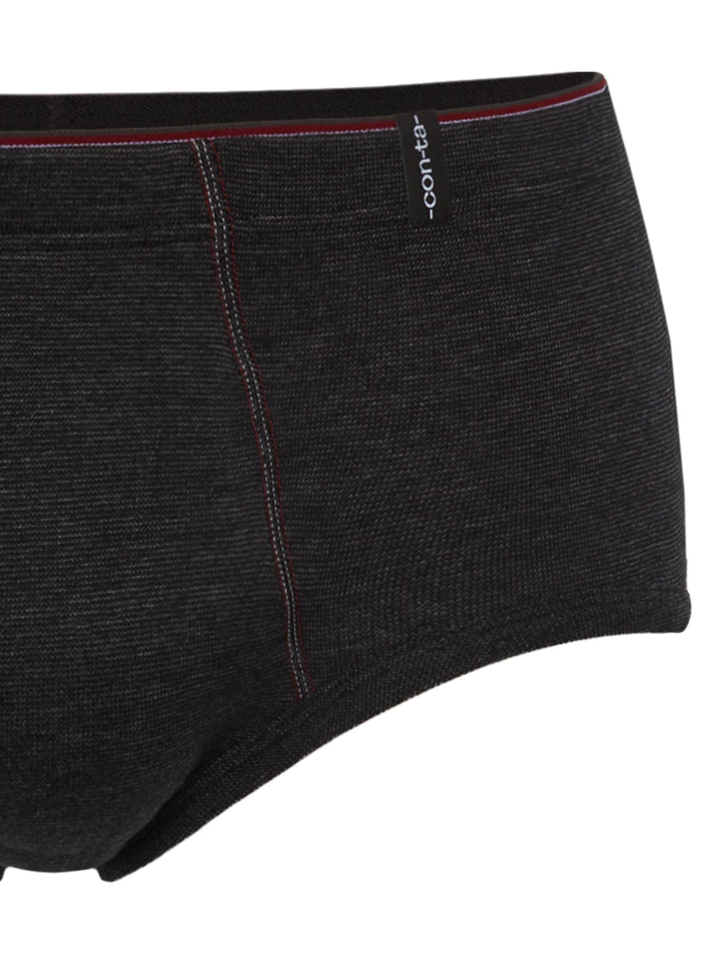 CON-TA Long underpants 'Basic' in Black