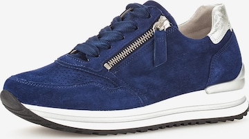 GABOR Sneakers laag in Blauw: voorkant