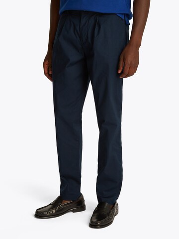 Loosefit Pantalon à pince 'HARLEM' TOMMY HILFIGER en bleu : devant