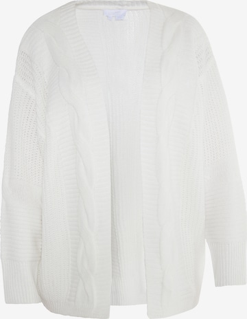 usha WHITE LABEL Knit cardigan 'Vanne' in White: front