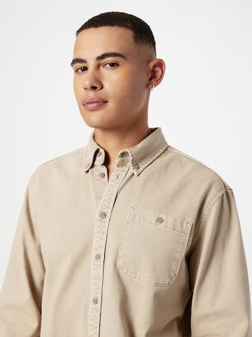 BLEND - Ajuste regular Camisa en marrón