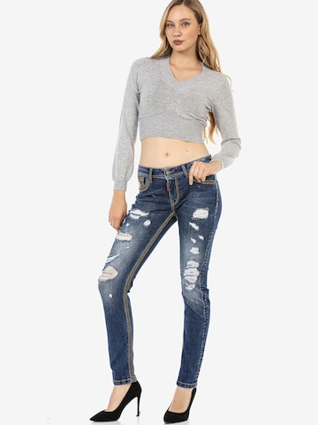 Pull-over CIPO & BAXX en gris
