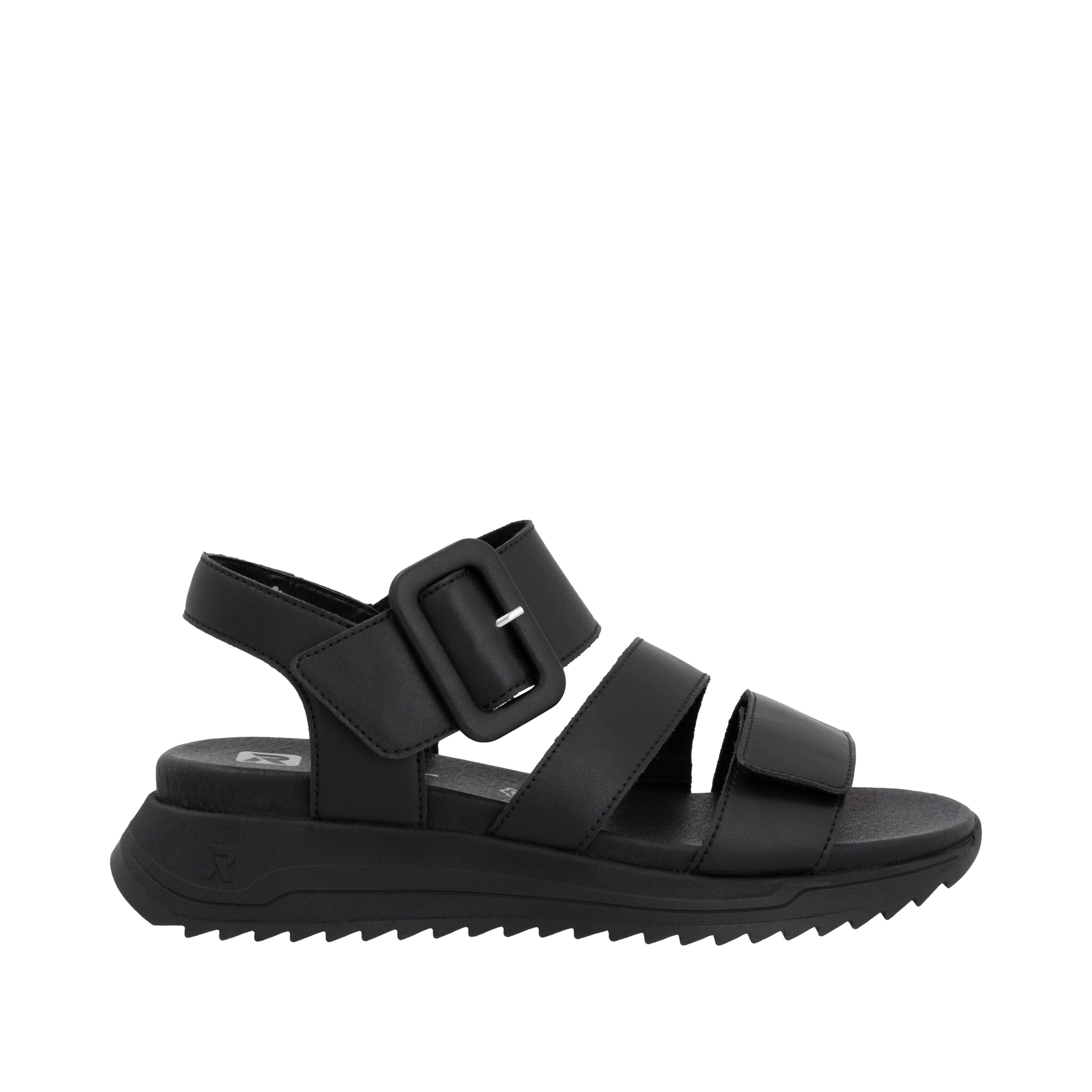 Sandales à lanières 'W2950' Rieker Sport en noir