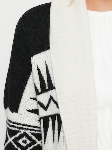 Noisy may Knit cardigan 'NMLEISE' in Beige