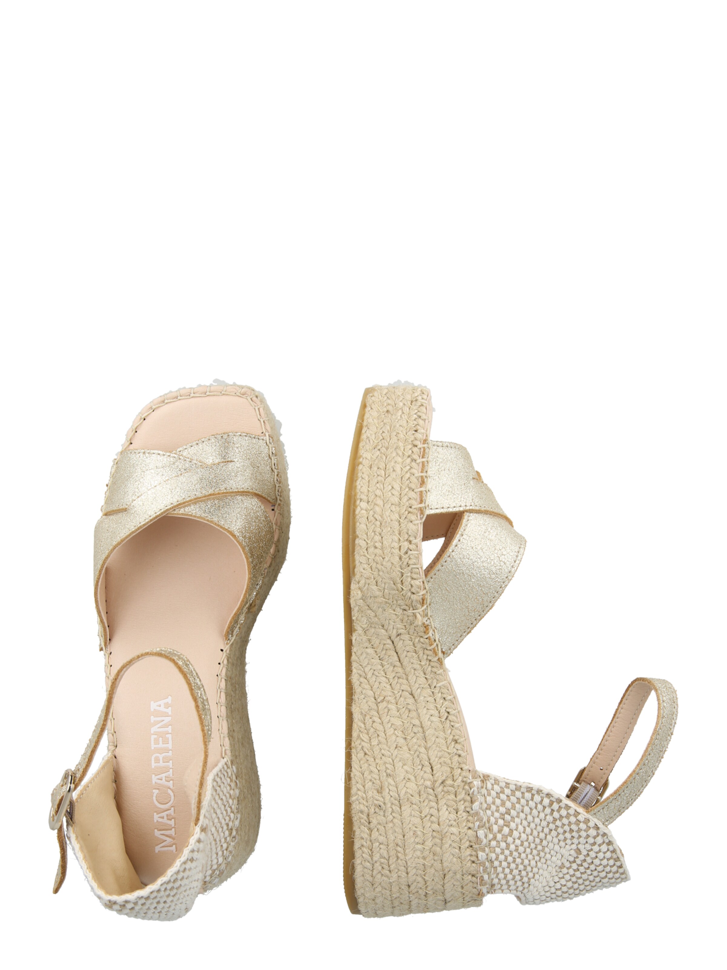 MACARENA Σανδάλι 'ANIS' σε χρυσό