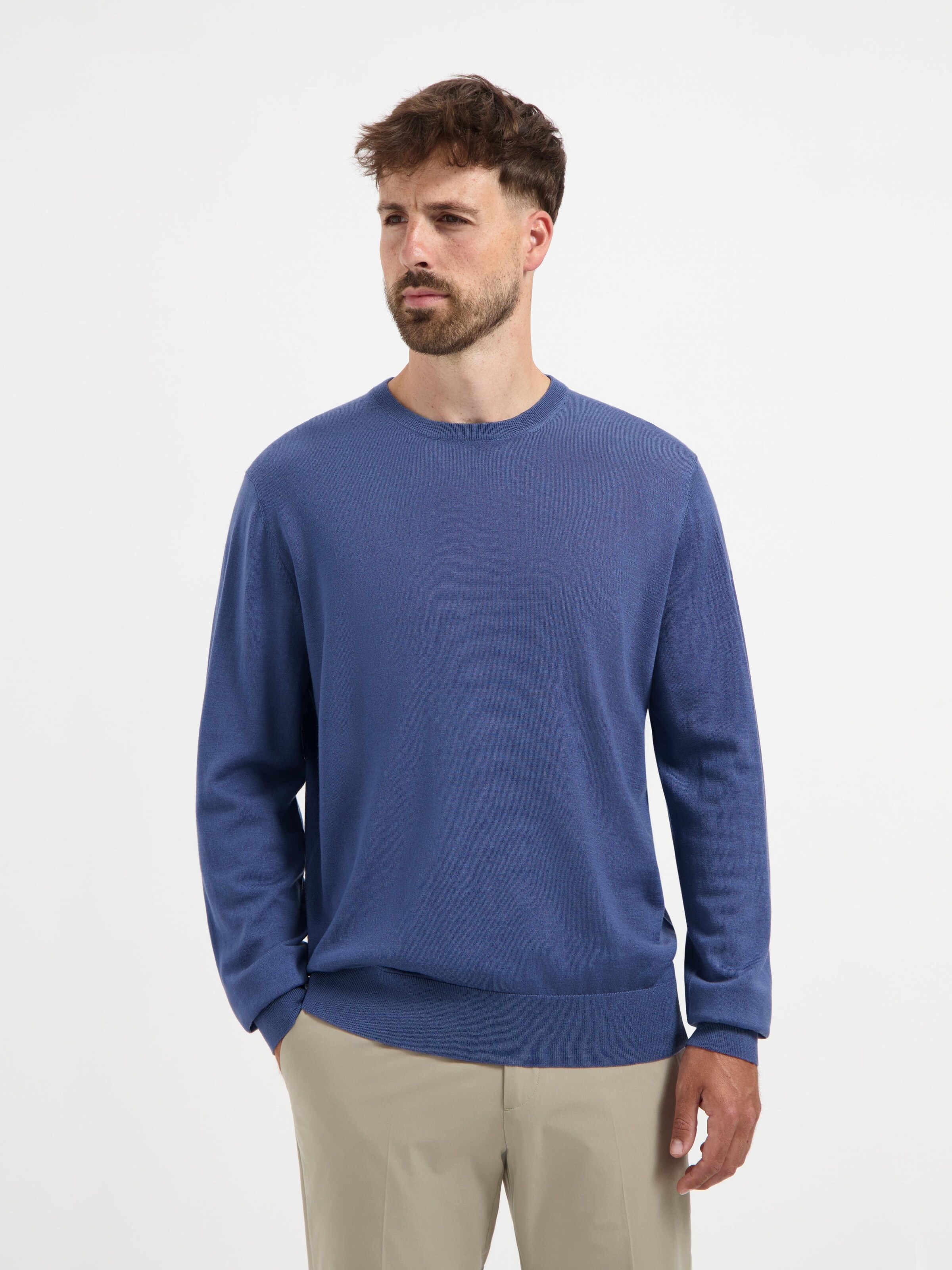 merso Sweater in Blue: front
