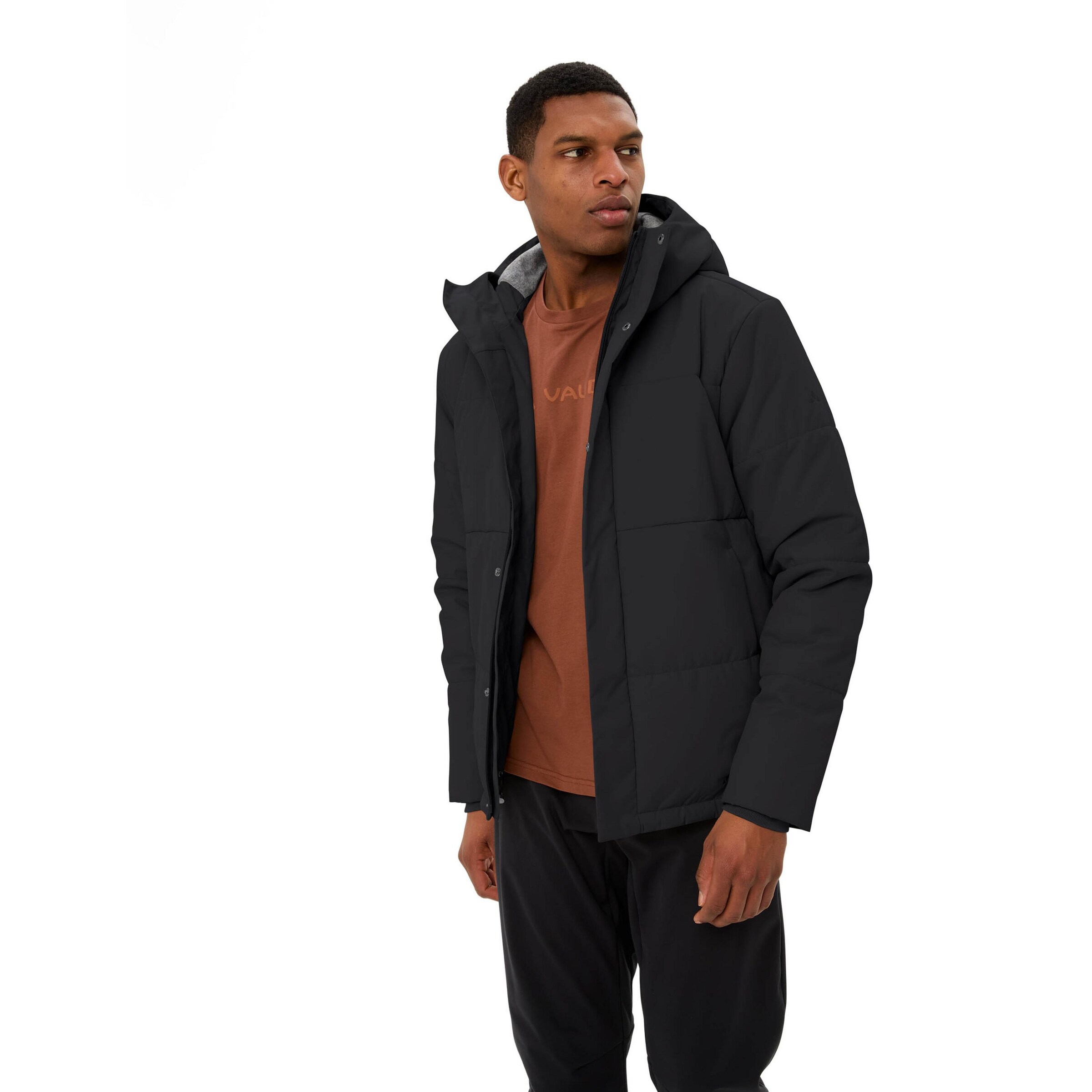 VAUDE Outdoorjacke 'Coreway' in Schwarz: Vorderseite