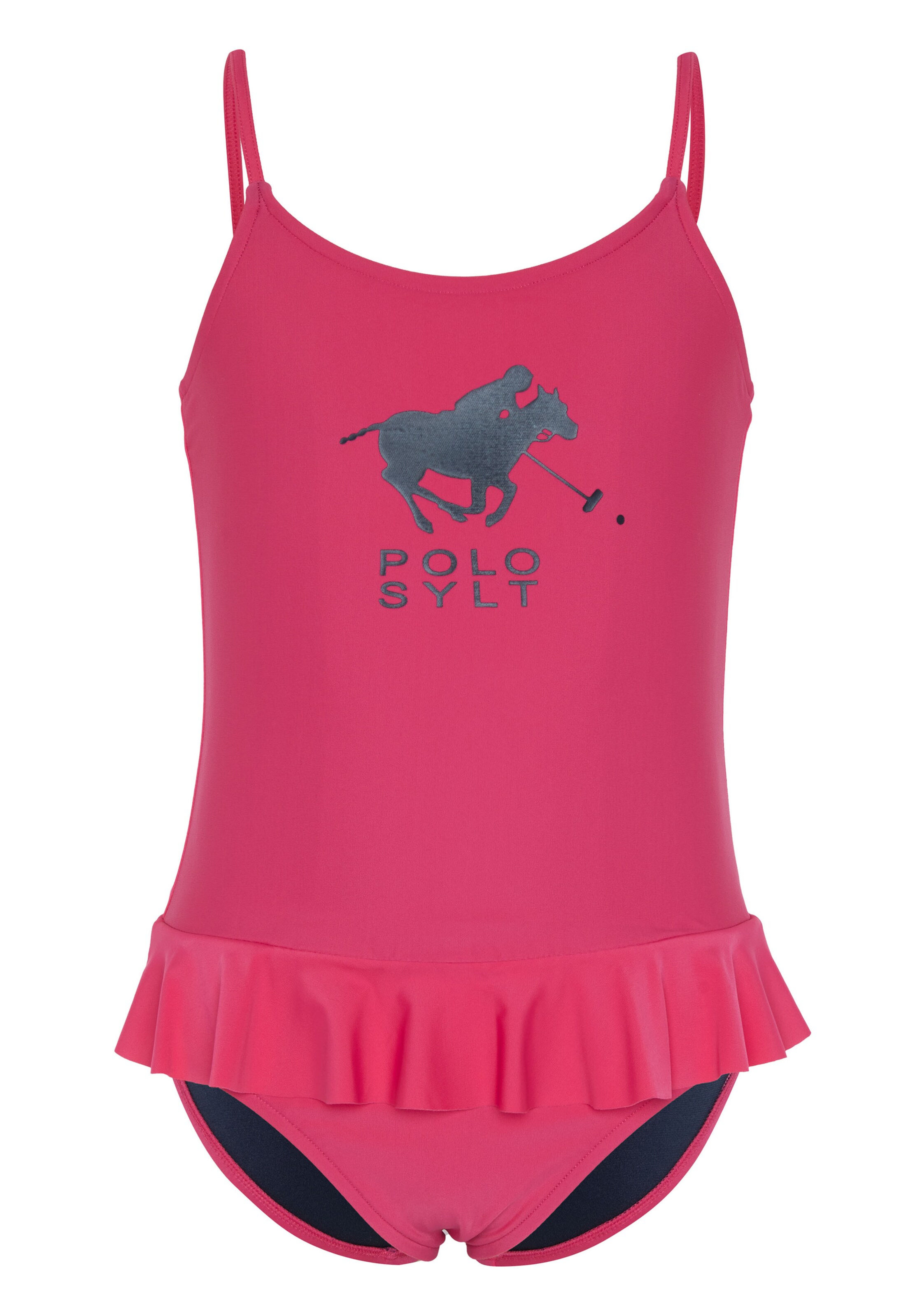 Polo Sylt Badeanzug in Pink: Vorderseite