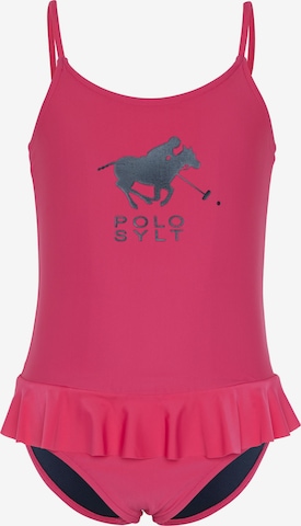 Polo Sylt Swimsuit in Pink: front