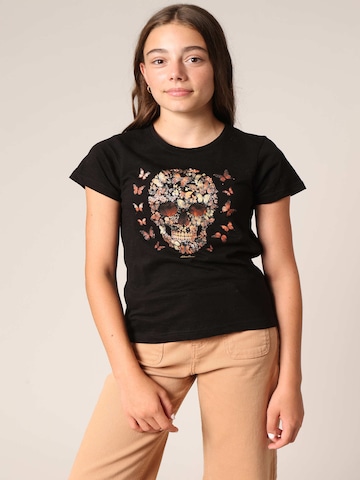 T-Shirt 'Beskull' Deeluxe en noir : devant