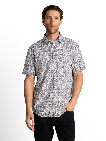 Regular fit Camicia di TOM TAILOR in bianco: frontale