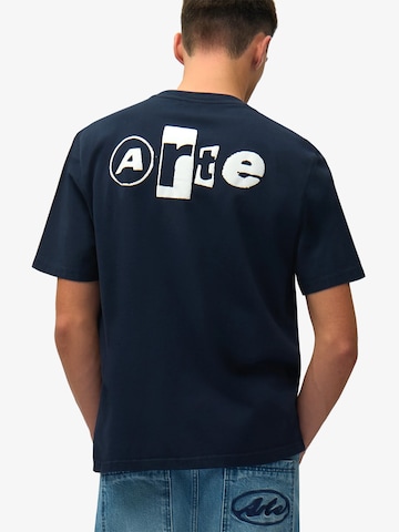 Maglietta di ARTE ANTWERP in blu: frontale