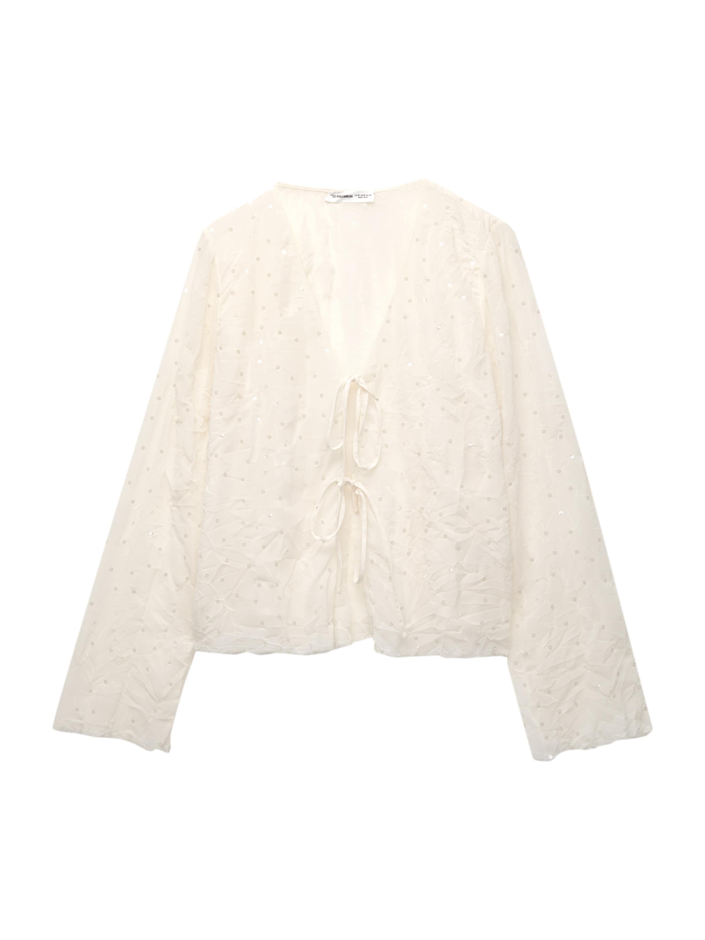 Pull&Bear Blúzka - Béžová: predná strana