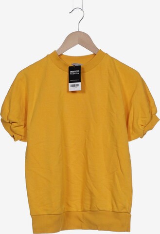 COS Sweatshirt & Zip-Up Hoodie in S in Yellow: front